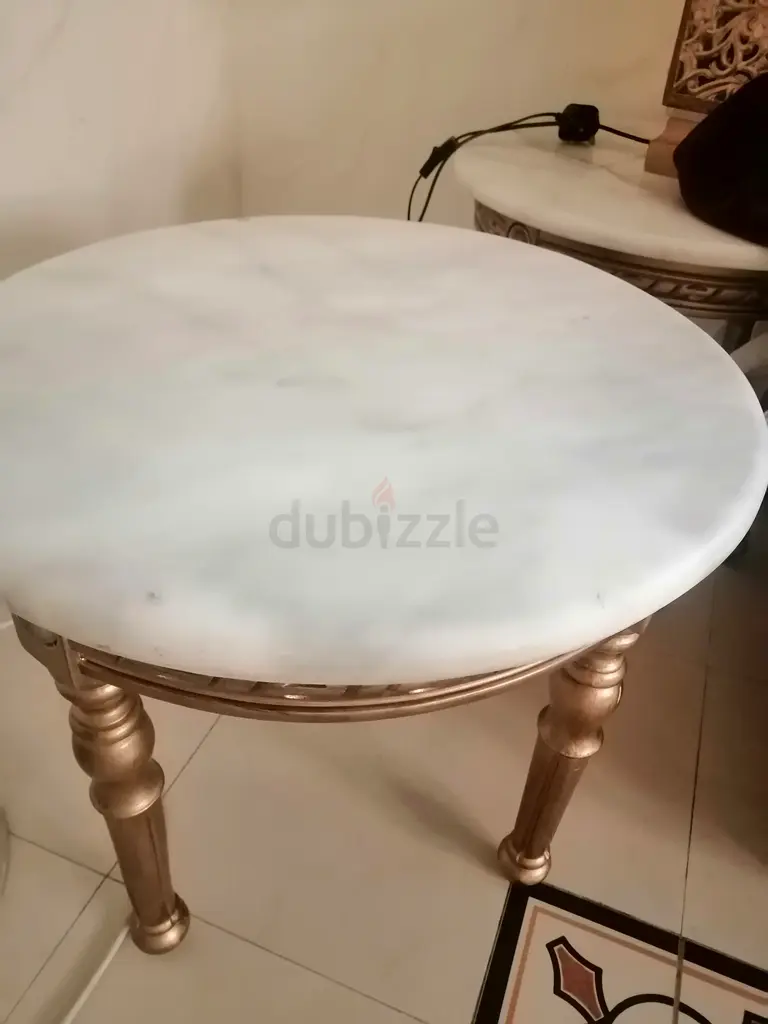 marble table