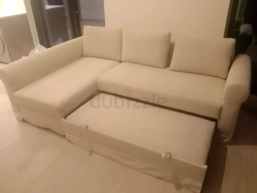 IKEA sofa cum bed L shape with big storage