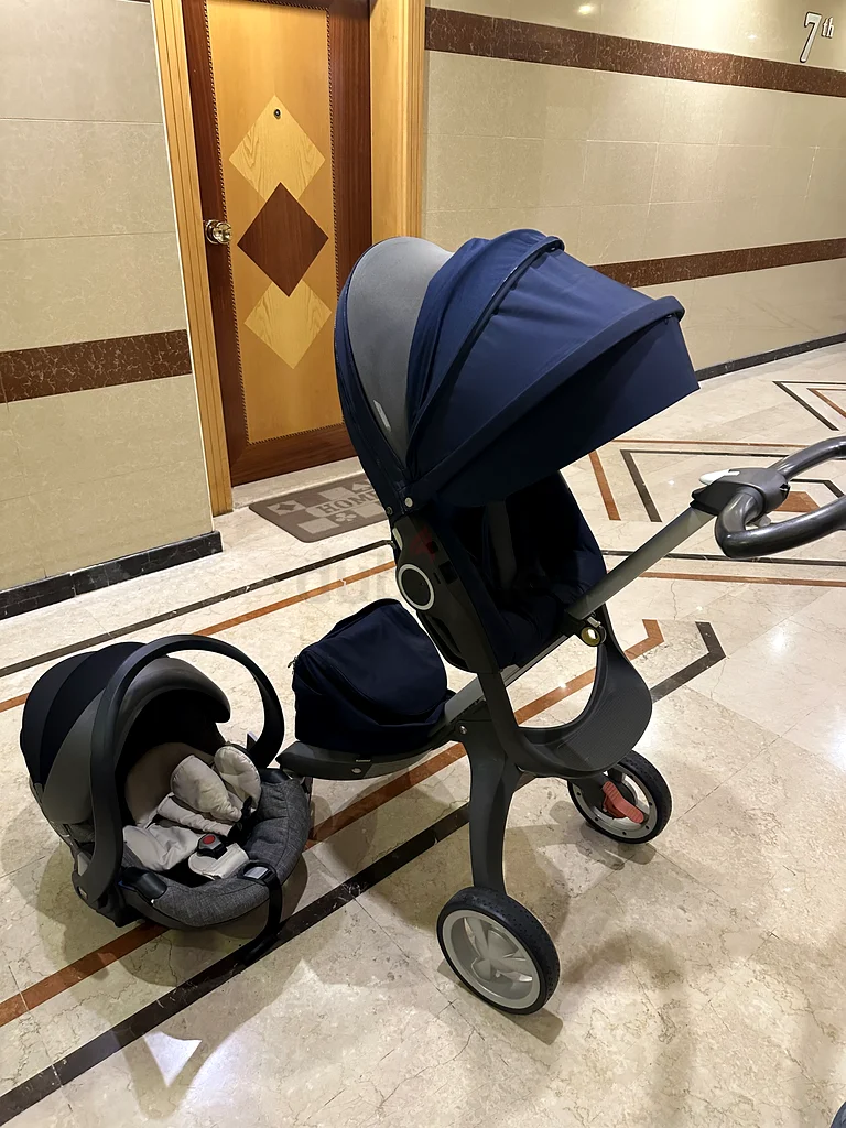 Stroller stokke v5 with stokke car seat62930654647170113