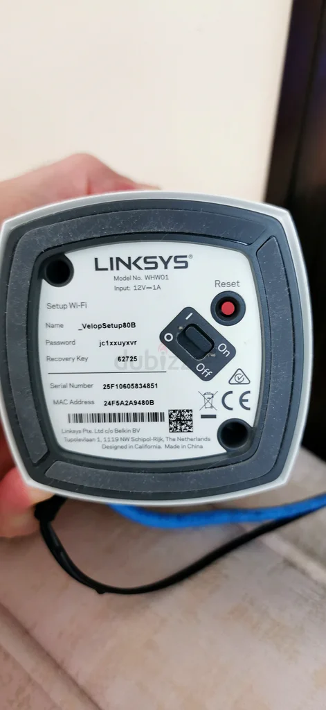 راوتر/نقطة وصول ذات نطاق مزدوج Linksys VLOP0163167114130305112
