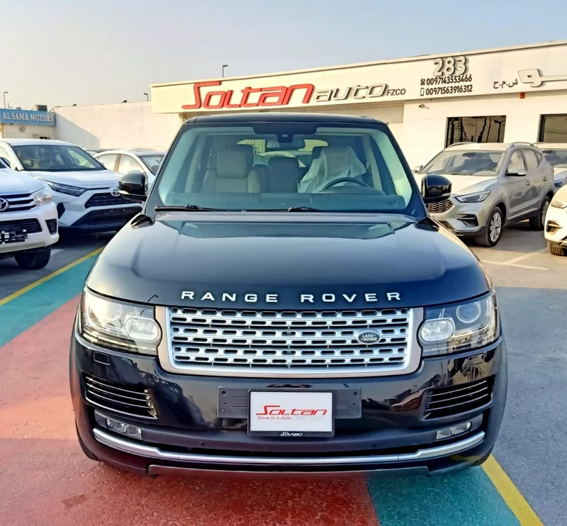 Autobiography 5.0 L A/T 2015 model, black color, used as shown63482779784195111