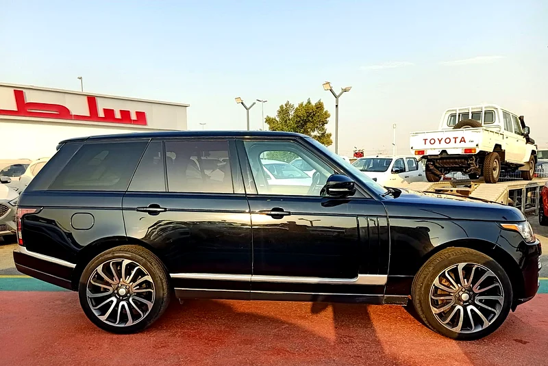 Autobiography 5.0 L A/T 2015 model, black color, used as shown63482779784195113