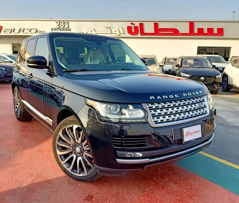 Autobiography 5.0 L A/T 2015 model, black color, used as shown63482779784195112