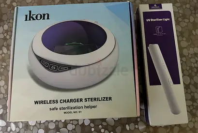 Ultra Violet UV Sterilizer box and Light