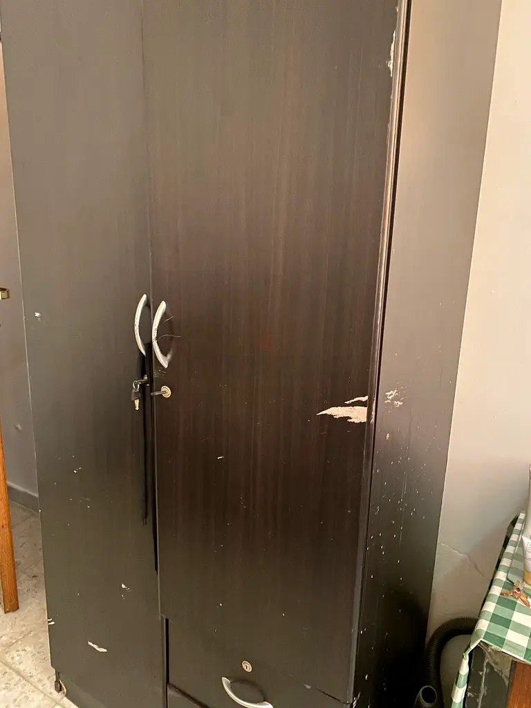 Black cupboard for sale at 100 dhs