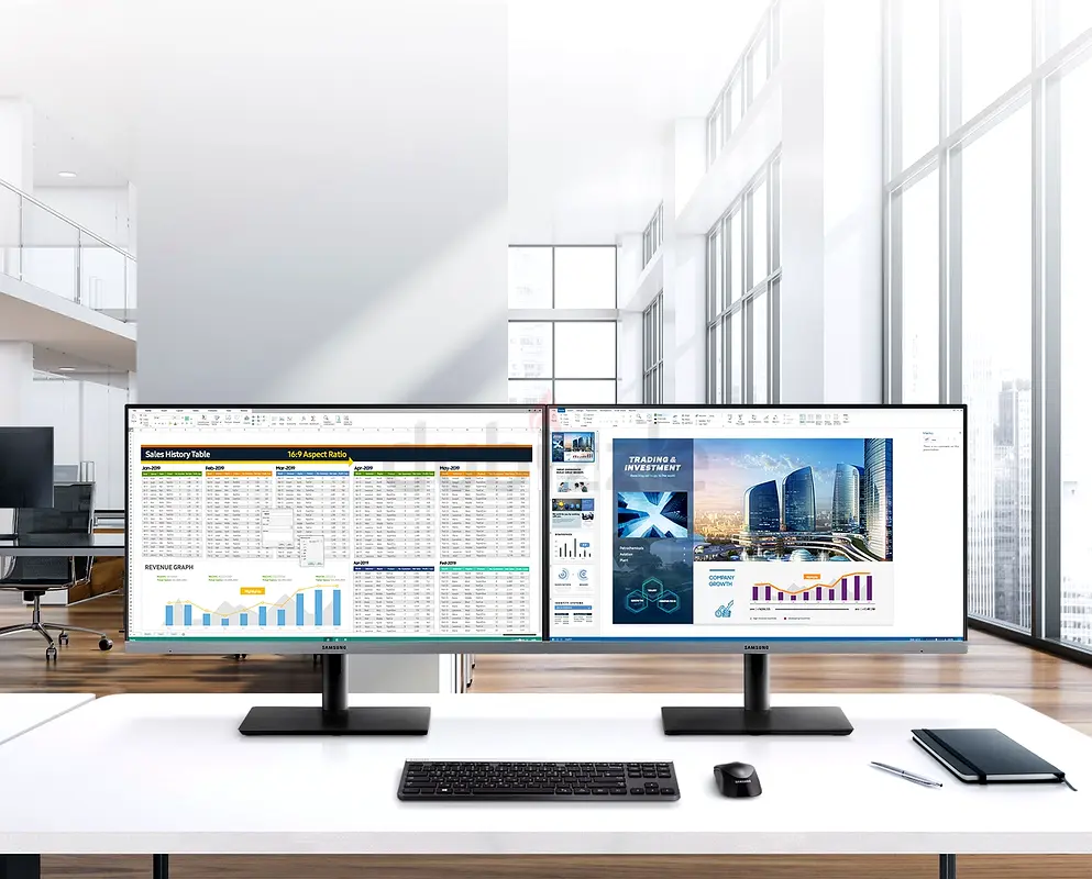 Samsung View Finity S8 USB C Type 4K UHD 32 Inch HDR10 Smart Monitor