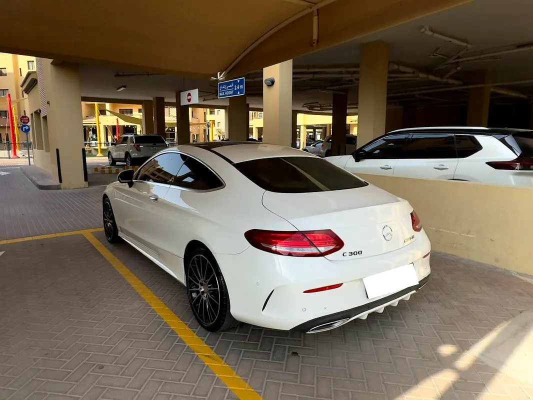Gulf Specification 2017 Mercedes C300 AMG Coupe 2.0Litre 4Cyl Turbo