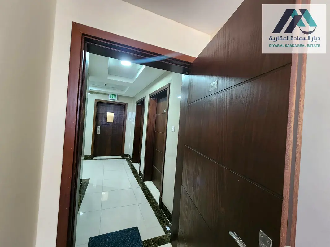 Apartment For rent in Ajman, two rooms and Al Jurf hall 3 Payment