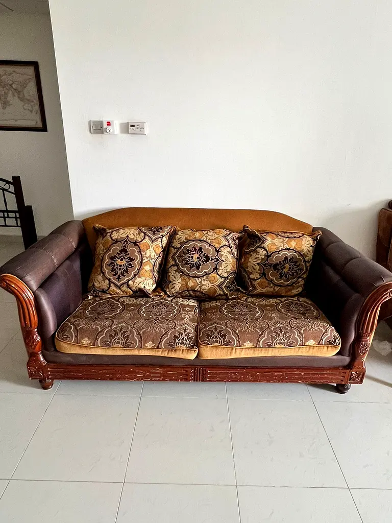 Solid wood sofa for sale