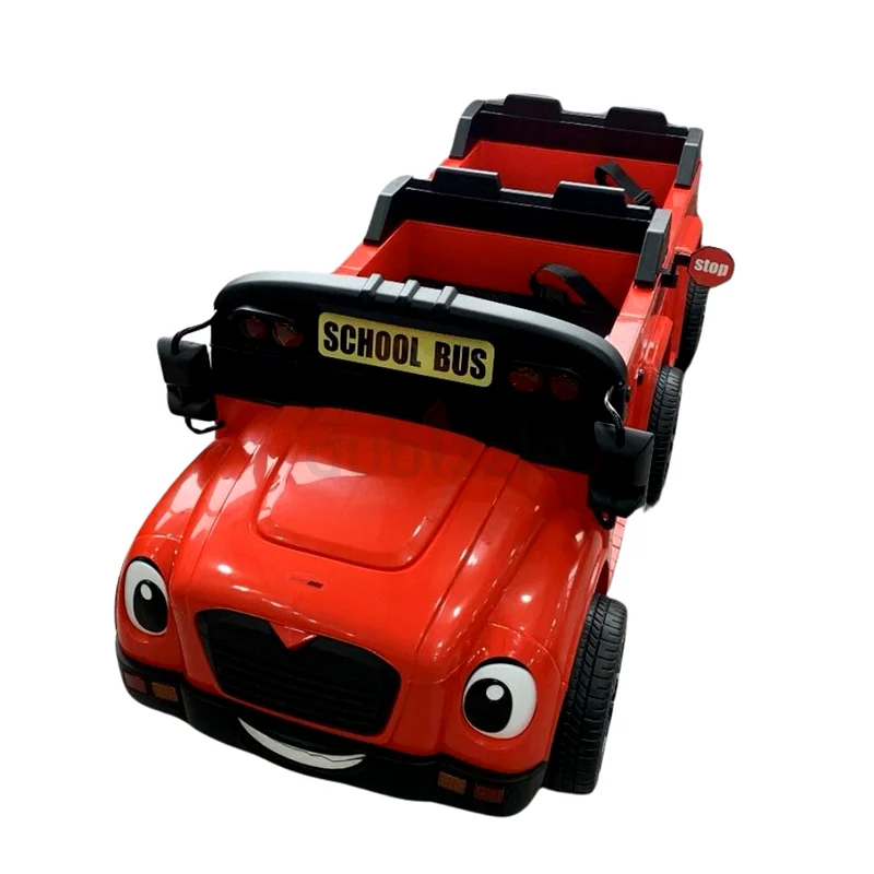 RAF Kids Electric Rideon 24v School Bus 2 Seats