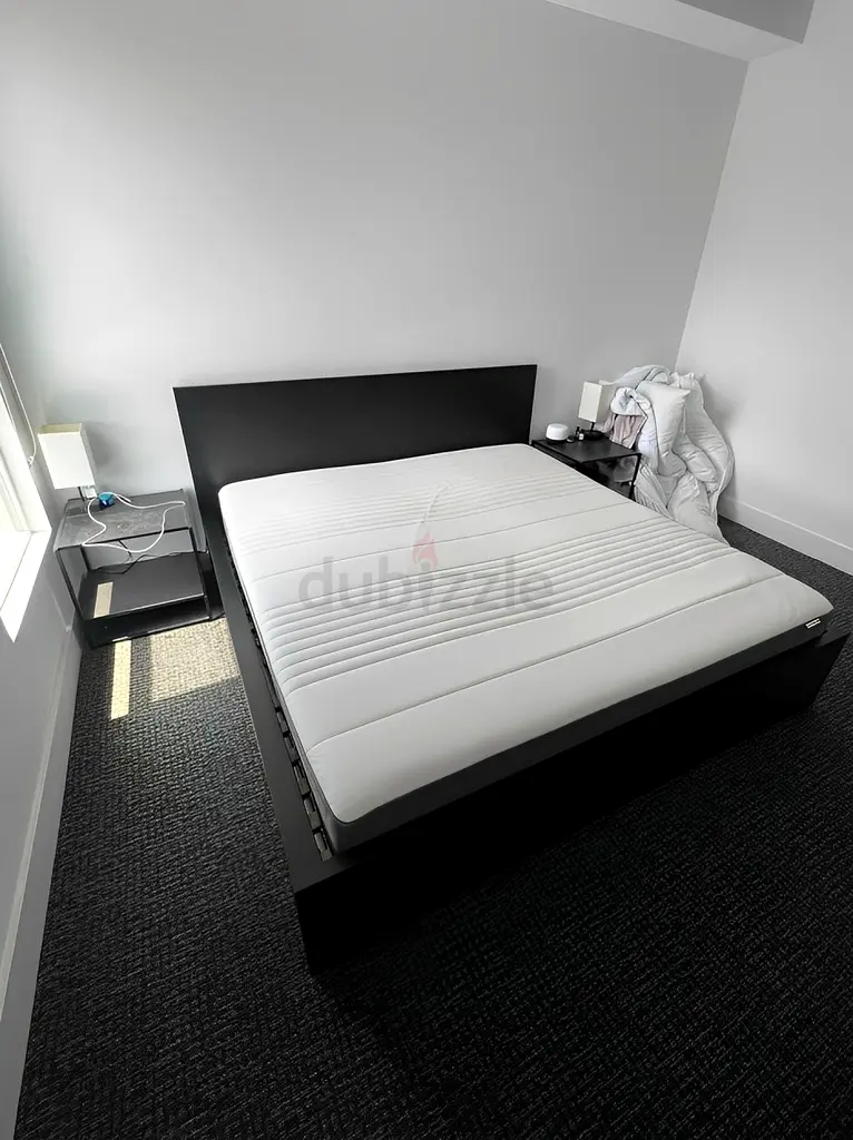 Ikea Malm King Size Storage Bed With Ikea mattress