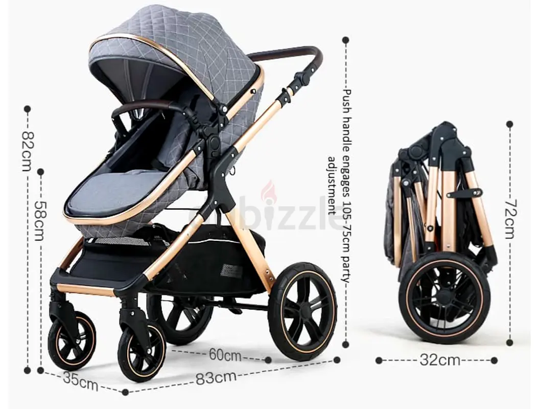 StarAndDaisy Luxury Baby Stroller