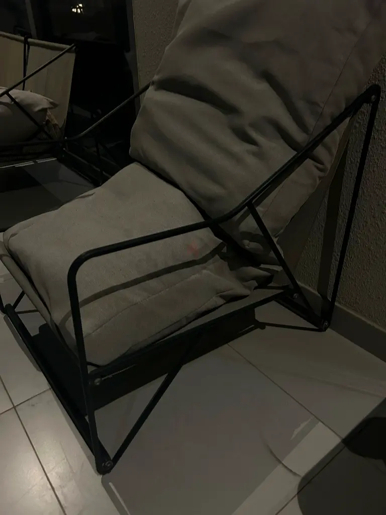 Outdoor furniture set (outdoor rug as a gift)