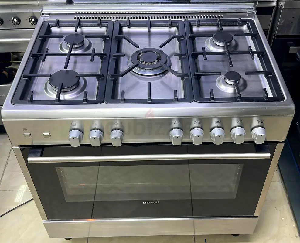 Siemens Gas Stove 5 Burners 90cm Mint Condition Full Safety Buttons