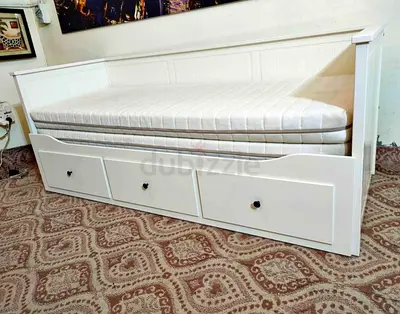 Ikea hemnes day bed with mattress