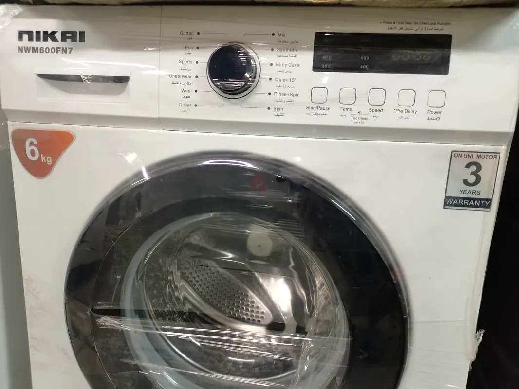 Nikai 6kg washing machine 6months warranty for sale
