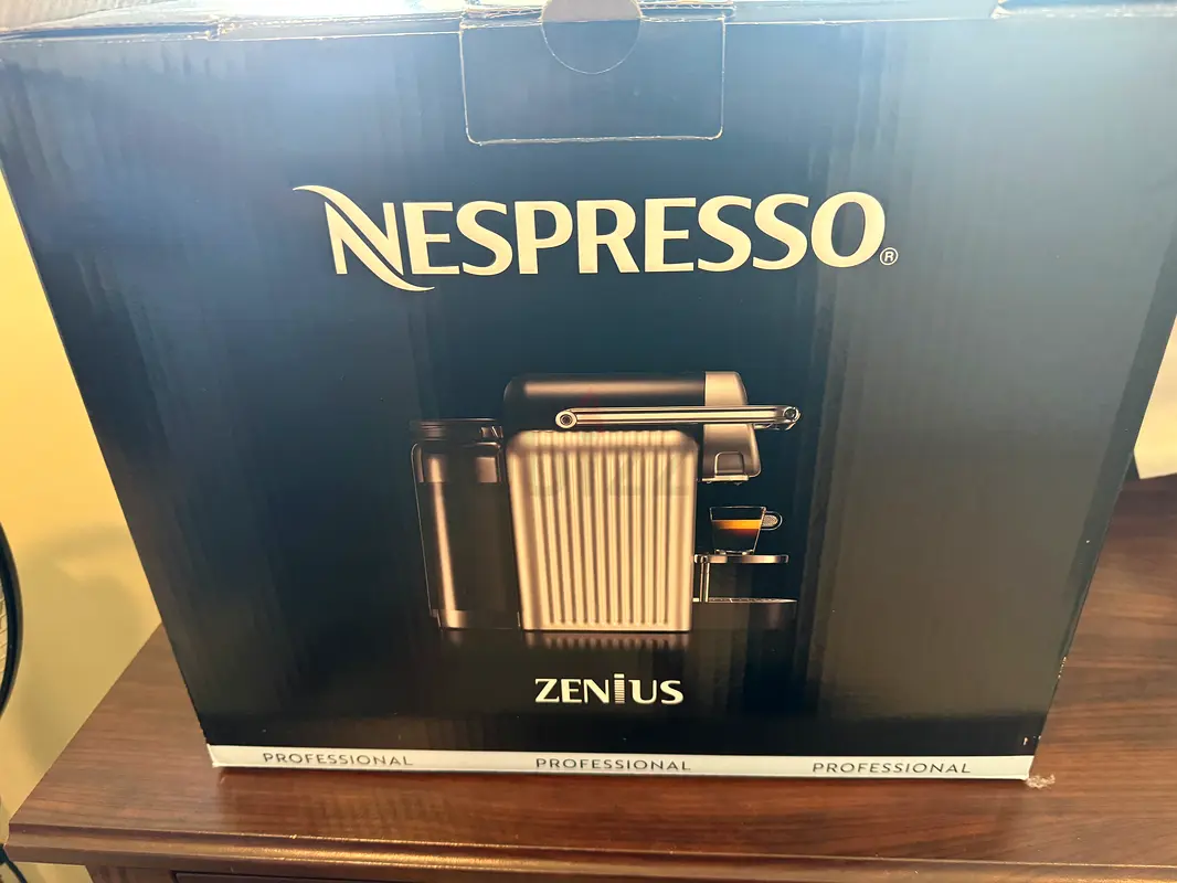 Nespresso Zenius Professional Brand New Coffee Machine