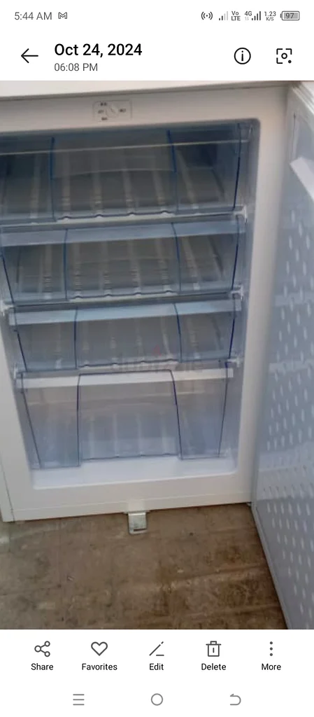 Super general small standing freezer for sale