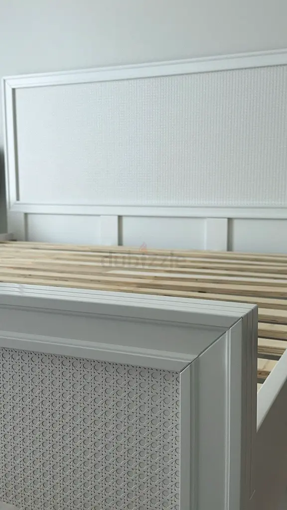 Tahiti KingSized Bed, White 180x200 cm