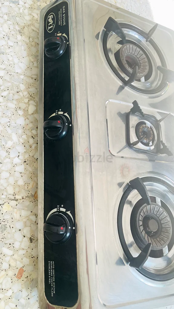 3 burner gas Stove