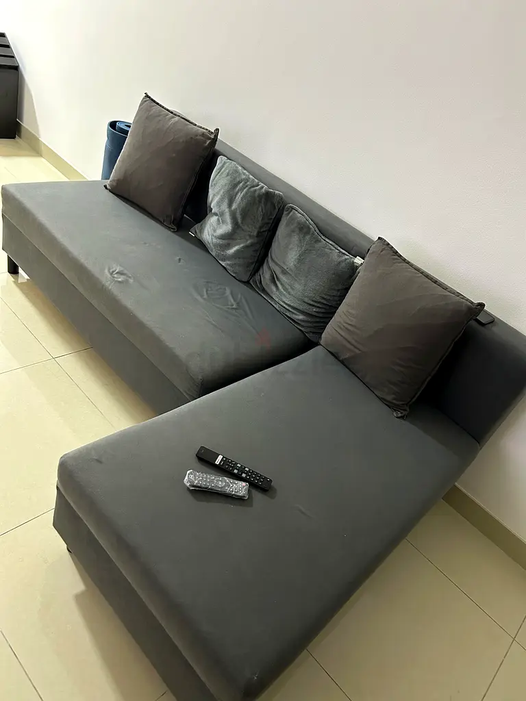 L shaped Sofa bed with storage