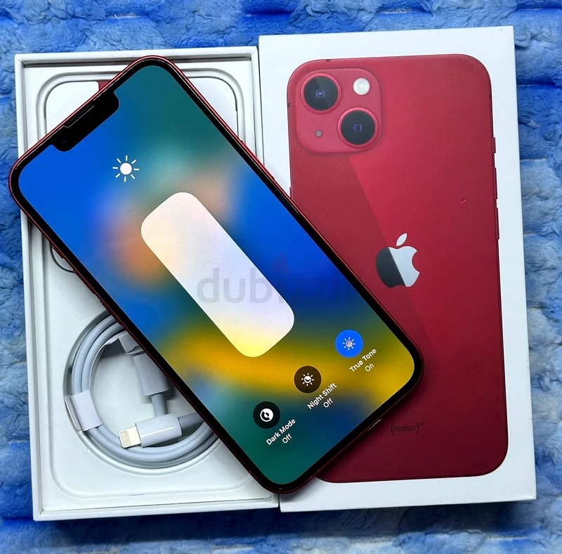 IPHONE 13 RED COLOR 128GB STORAGE