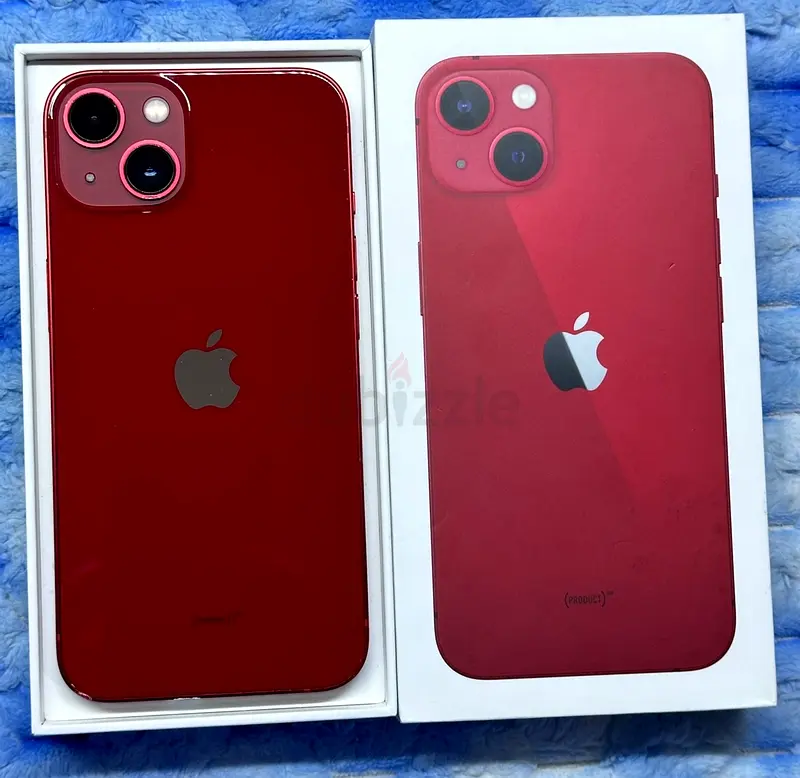IPHONE 13 RED COLOR 128GB STORAGE