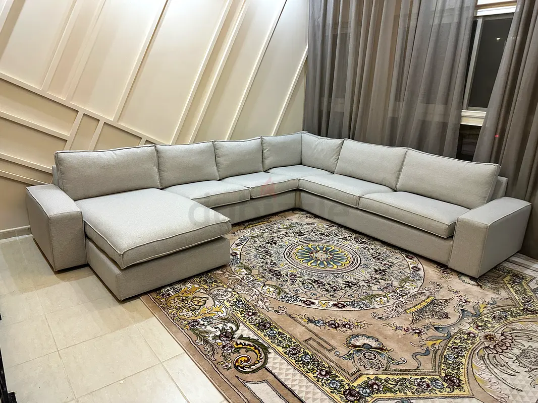 IKEA Kivik Ushape sofa sectional in beige