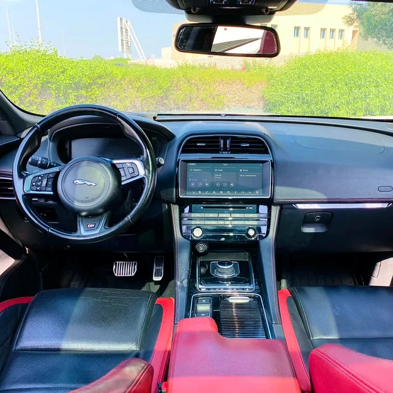 جاكور F-Pace S خليجيV6 سوبرجارج بحالة ممتازة جدآ63222309276546112