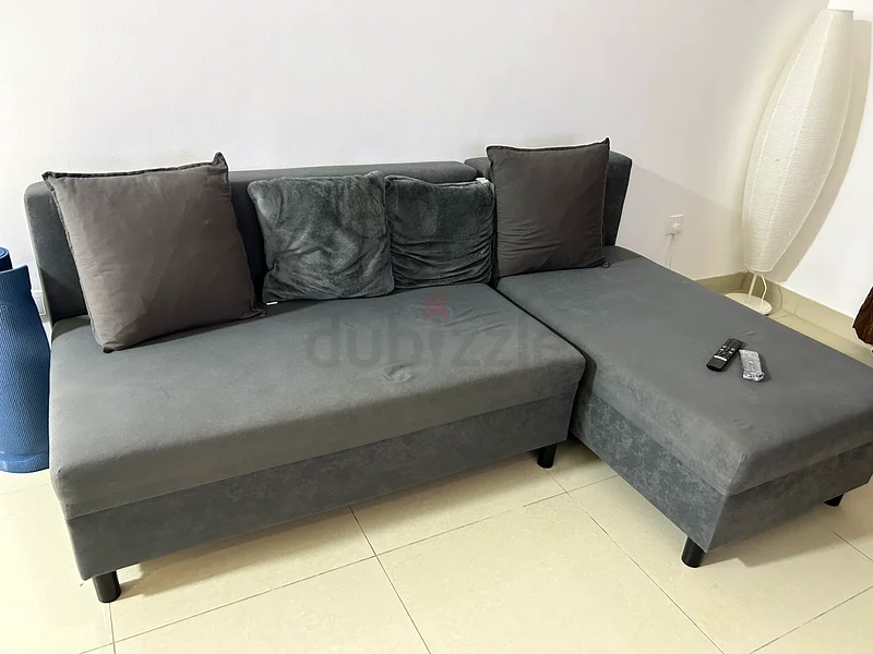 L shaped Sofa bed with storage