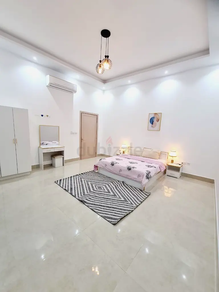 Villa Furnished Bedroom and hall in Neima area Al Ain