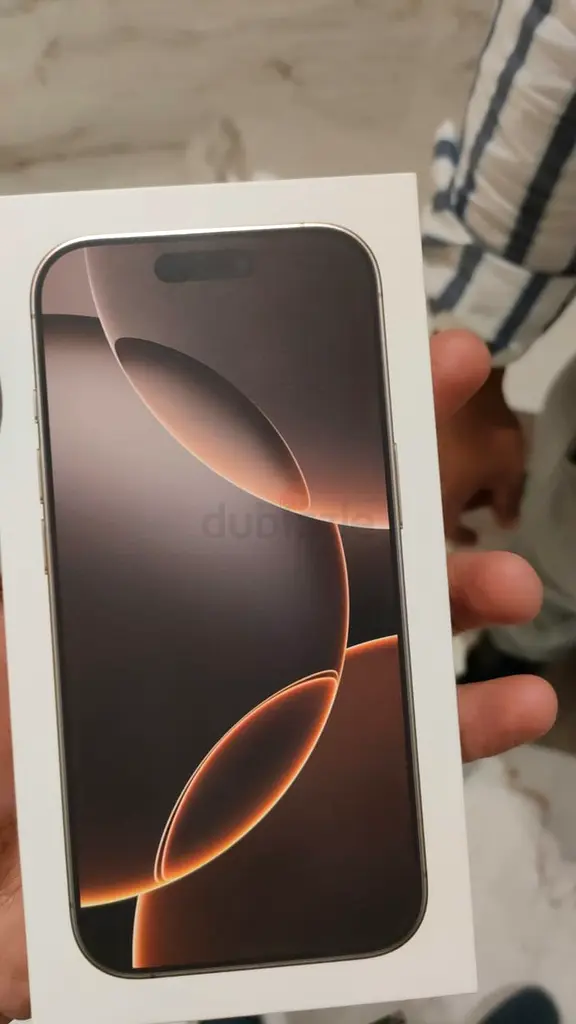 Iphone 16 pro max 256 gb 5070aed price fixed دوبيزل