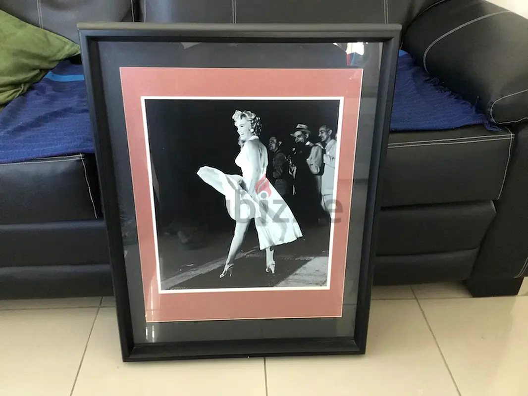 Home Decor ‘Marilyn Monroe’ Framed Art (55x70 cm)