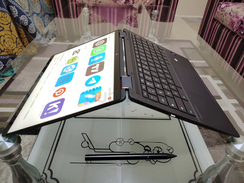 أحدث إتش بي إليت دراجونفلاي إنتربرايز، الجيل الثاني عشر، كور i5، ذاكرة وصول عشوائي 16 جيجابايت، سواقة SSD بسعة 256 جيجابايت، شاشة تعمل باللمس مع إمكانية الطي، حاسوب محمول بنظام تشغيل كروم628638259086101117