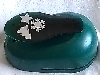 Paper Christmas decorations Stencil Punch