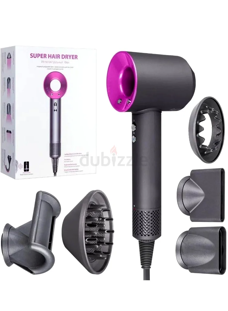 Brand new Professional Dyson-style Hair Dryer 1600w- whole set63243682909953111