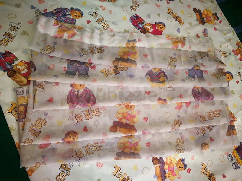 High quality costmized kids room curtains Teddies themed.63222345860739113