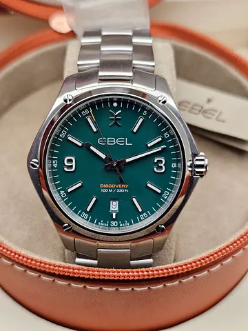EBEL DISCOVERY GREEN MEN WATCH