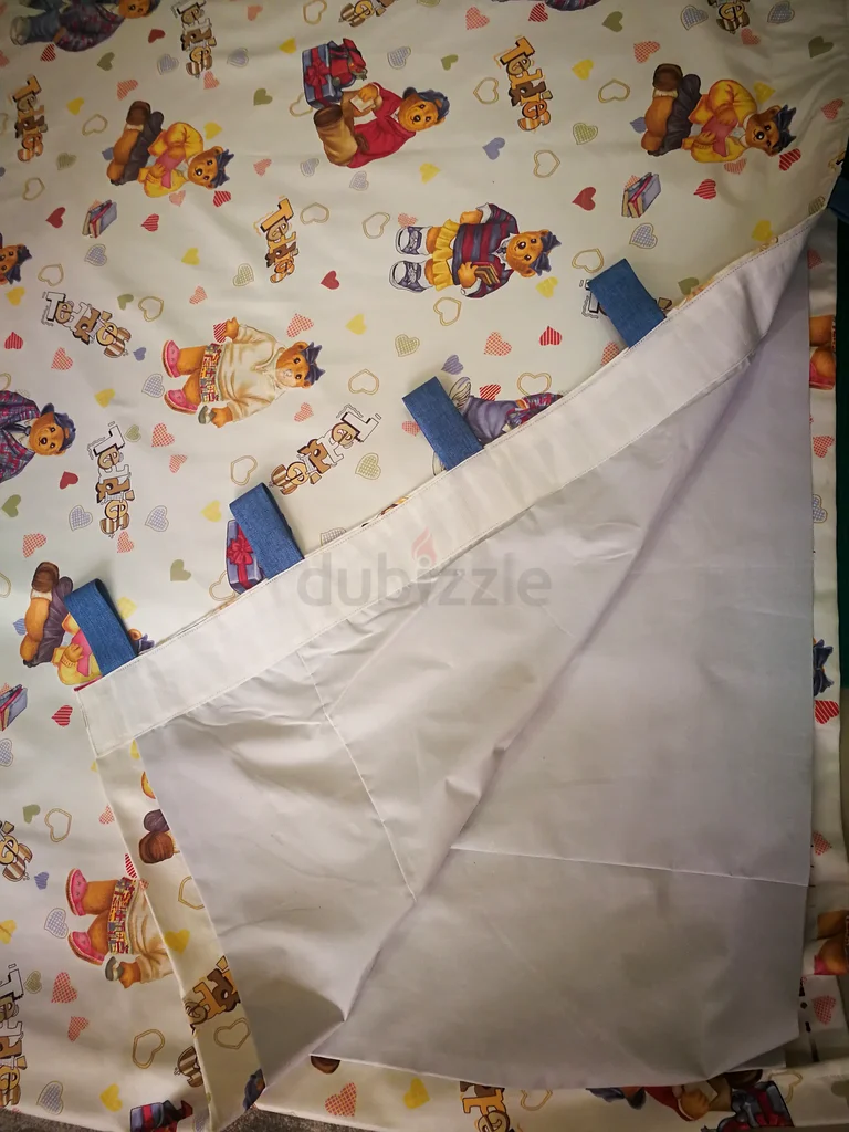 High quality costmized kids room curtains Teddies themed.63222345860739112