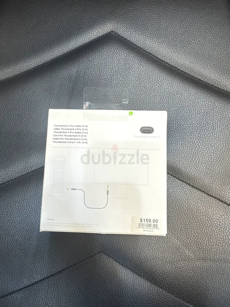 Apple thunderbolt 4 Pro cable 3 meter63245213567875111