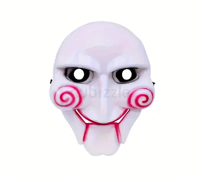 Saw the Jigsaw Mask for Adults, White
