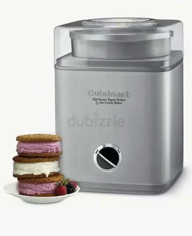 Cuisinart Ice Cream Maker Silver machine delicious