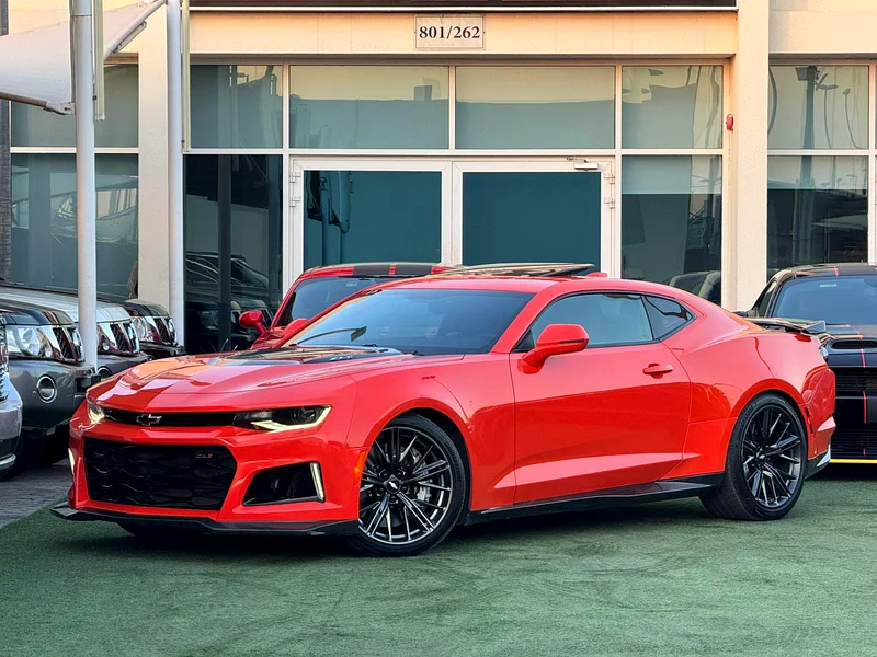 CHEVROLET CAMARO ZL1 GCC 2019 FULL OPTION ORIGINAL PAINT PERFECT CONDITION FULL SERVICE HISTORY63153227513217111