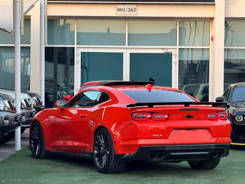 CHEVROLET CAMARO ZL1 GCC 2019 FULL OPTION ORIGINAL PAINT PERFECT CONDITION FULL SERVICE HISTORY63153227513217113