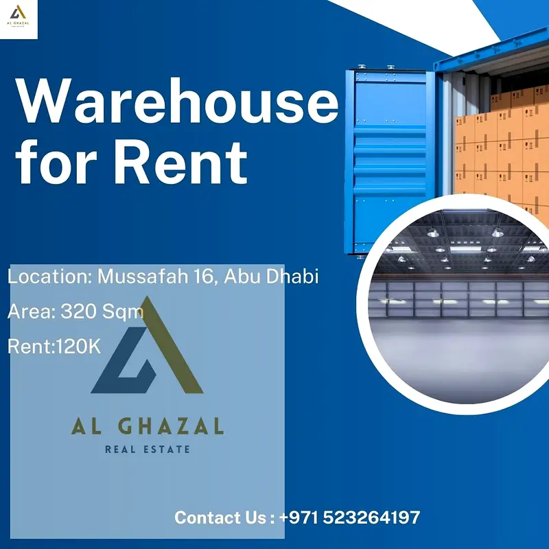 Warehouse Warehouse for Rent Abu Dhabi