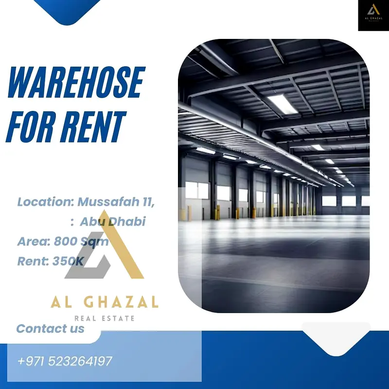 Warehouse Warehouse for Rent Abu Dhabi