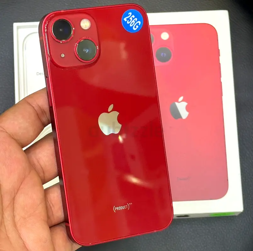 IPHONE 13MINI RED COLOR 256GB STORAGE