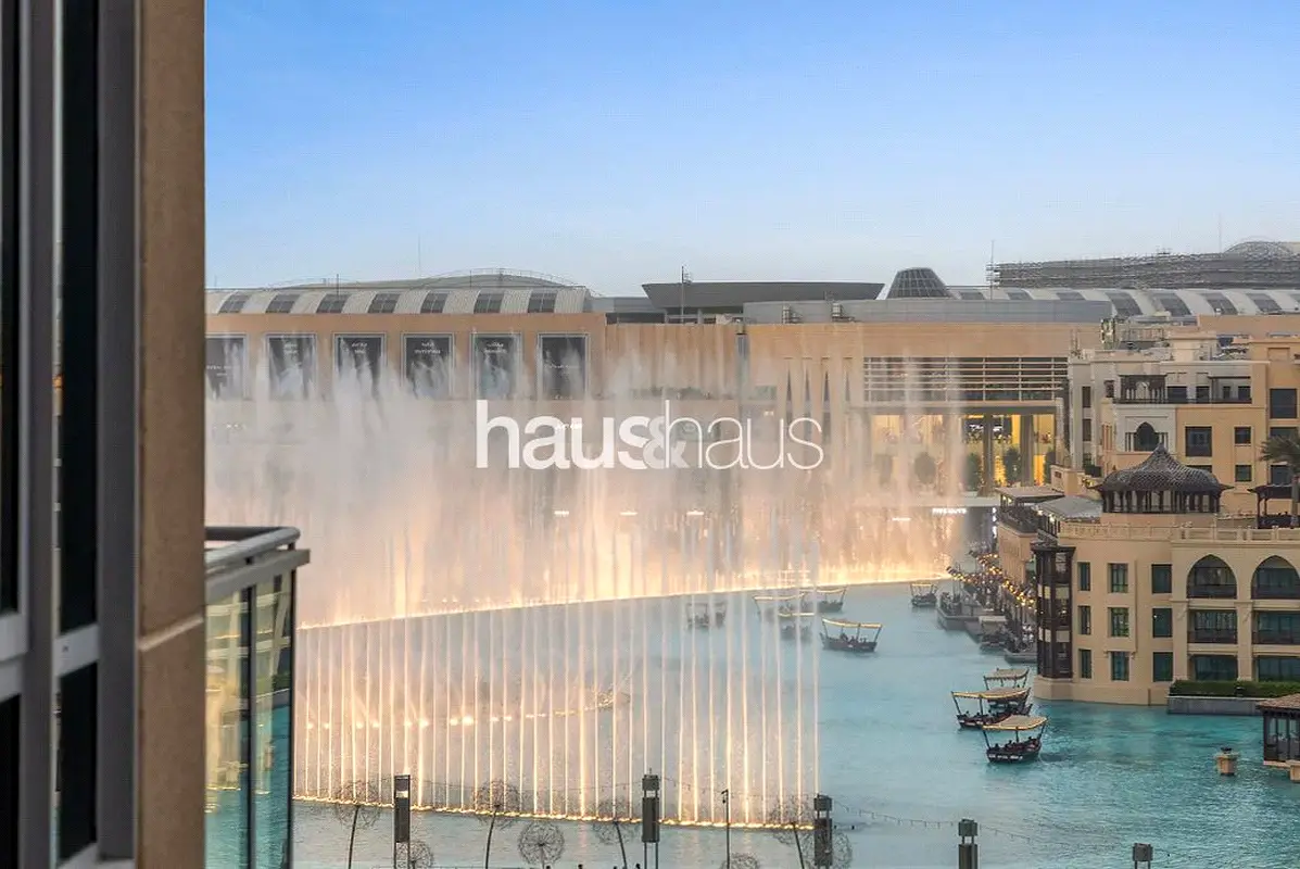 Apartment Fountain View Rented Investment Huge Layout UAE