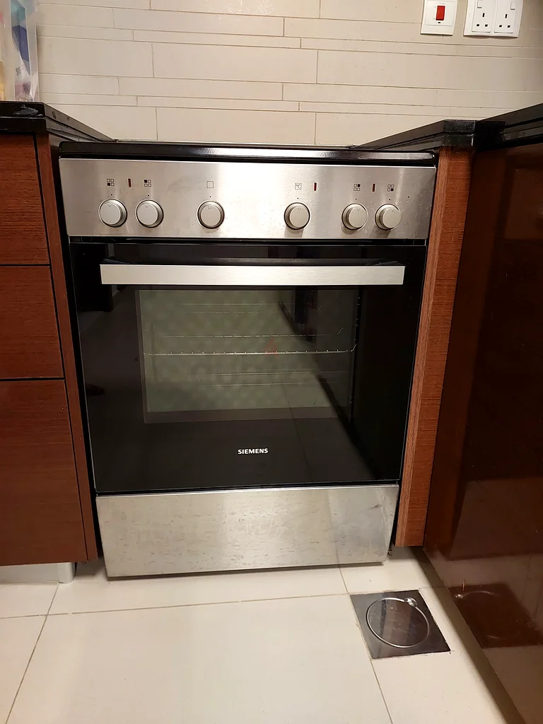 Siemens Freestanding Ceramic Electric Cooker HK6L00070M Grey 60cm