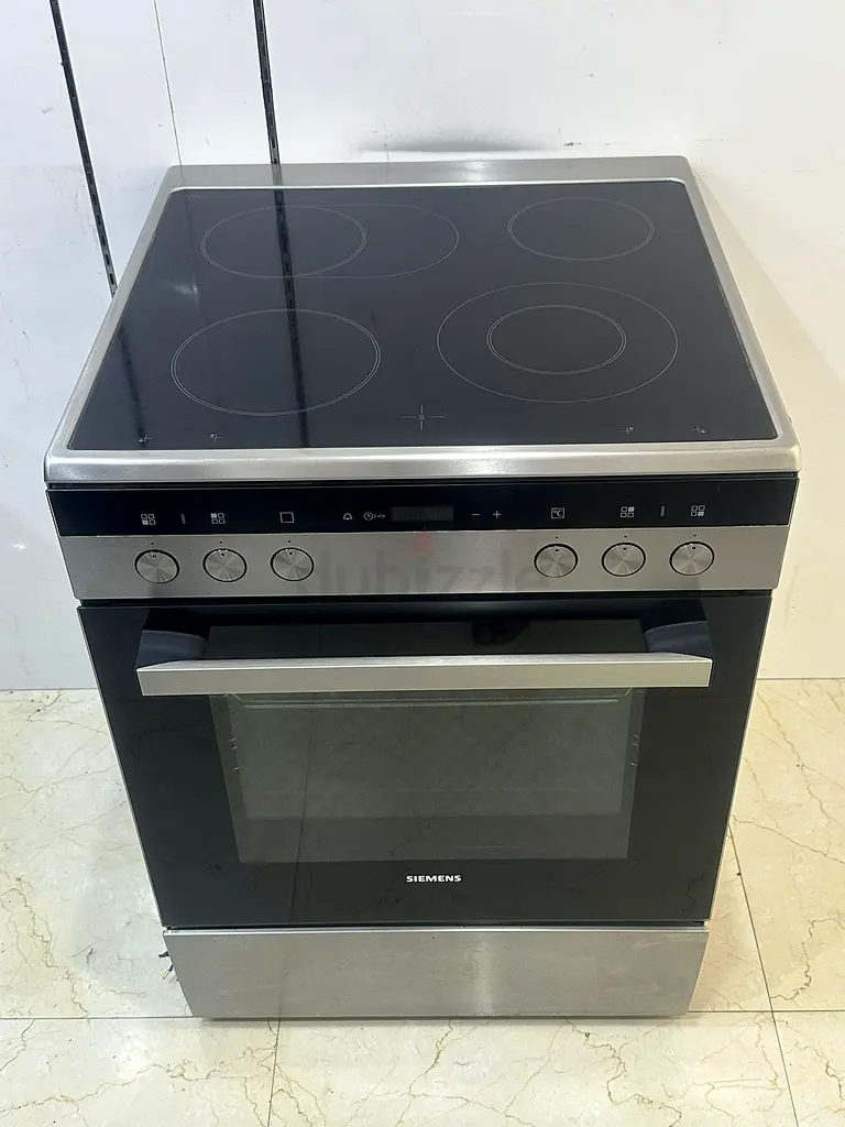 Siemens New Model Electric Stove Touch Display with Oven Fan